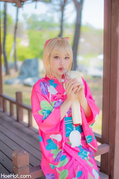 Akhee - Nero yukata nude cosplay leaked 88857