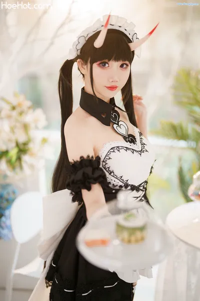 [面饼仙儿] 能代女仆 Azur Lane Noshiro Maid nude cosplay leaked 316008