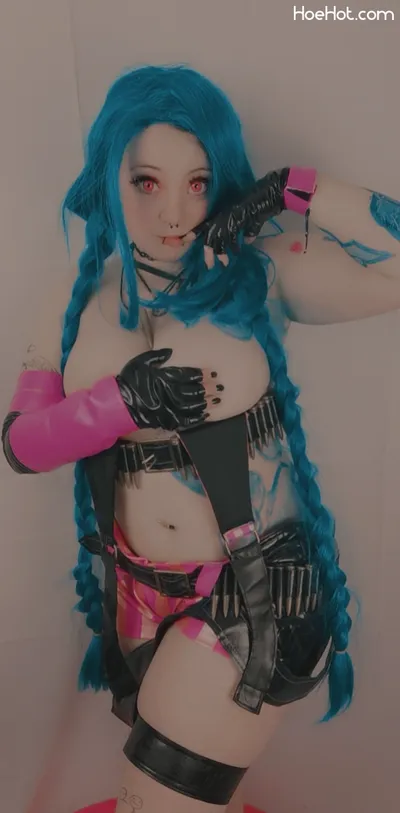 Little Scare Fox - Jinx nude cosplay leaked 261045