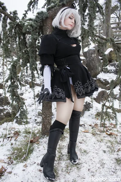 Daisydeer - 2B nude cosplay leaked 280348