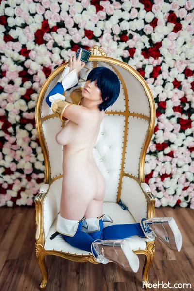 Usatame Naoto in Coronet Armor nude cosplay leaked 383116