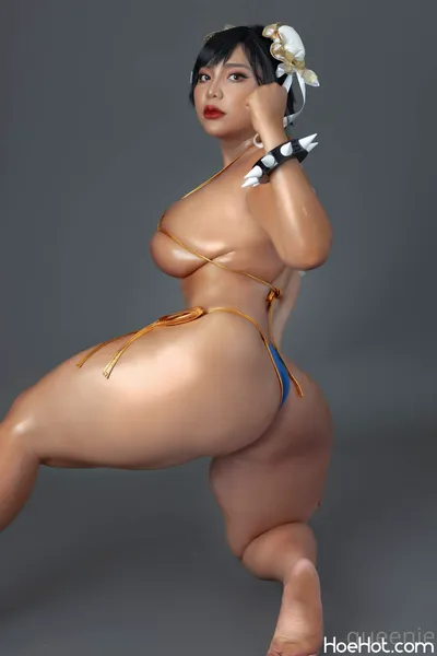 QUEENIE CHUPPY - Chun-Li Bikini nude cosplay leaked 508853