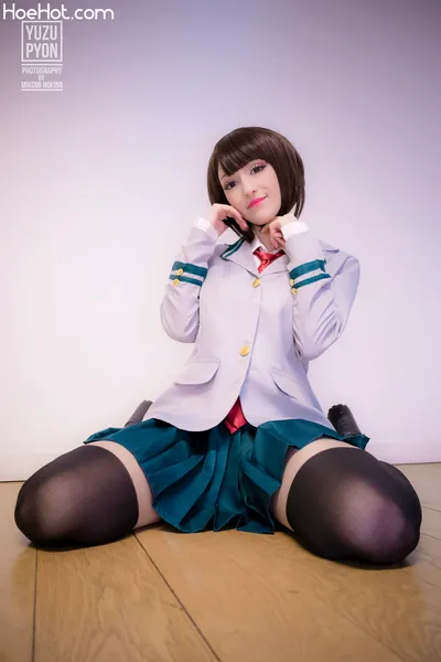 Yuzu Pyon - Ochako nude cosplay leaked 610401