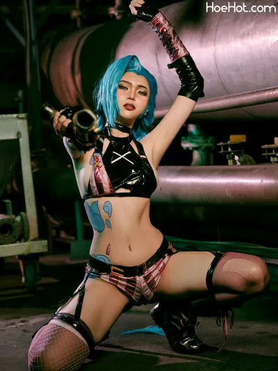 ZinieQ - Jinx Arcane nude cosplay leaked 365061