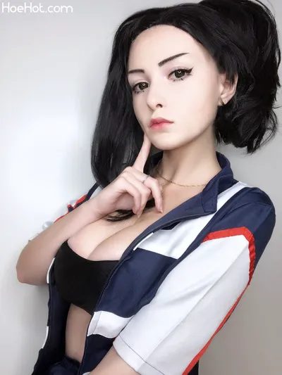 Nikachi  - Momo Yaoyorozu nude cosplay leaked 605915