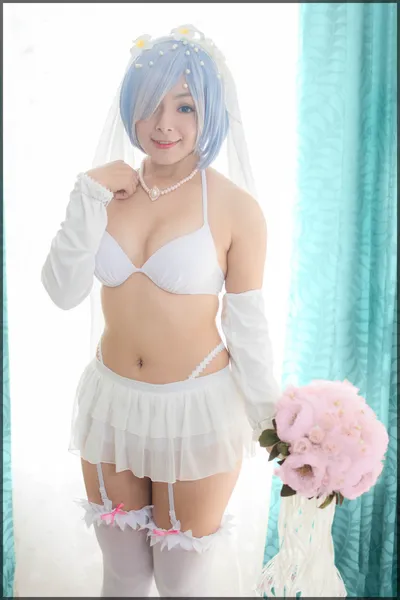 Hitomi Locks - Bride Rem nude cosplay leaked 295455