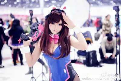 只是简言 - D.Va 泳装 nude cosplay leaked 485677