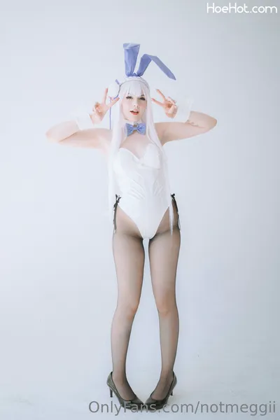 Meggii - Bunny Emilia nude cosplay leaked 290969