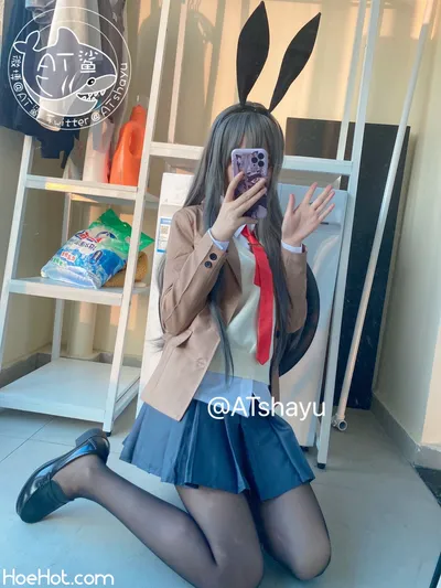 AT鲨 - 麻衣学姐 nude cosplay leaked 459200