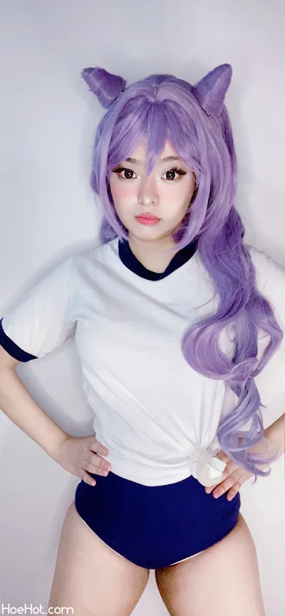 Mei Flurryy - Keqing PE uniform nude cosplay leaked 244195