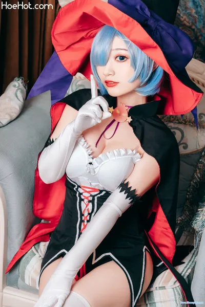 [桃墨公子] 万圣节的蕾姆 Halloween Rem nude cosplay leaked 199102