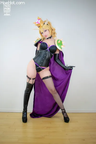 YuzuPyon - Bowsette (2018.10 HD) nude cosplay leaked 31529