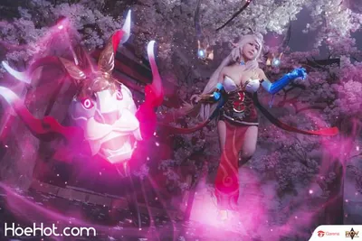 Arena of Valor Cosplay Tel&#039;annas Wreathing Mist 002 nude cosplay leaked 385366