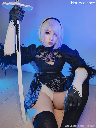 Aokotan - 2B nude cosplay leaked 608589