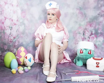 Foxy Cosplay - Nurse Joy nude cosplay leaked 32513