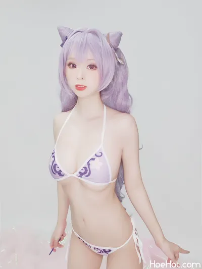 Misaki - Keqing nude cosplay leaked 539891