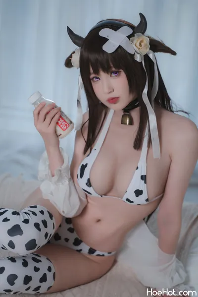 [Megumi Nange] Kashino Cow Bikini nude cosplay leaked 116291