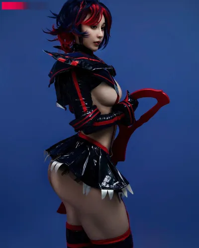 Yuan Herong - Ryuko nude cosplay leaked 14116