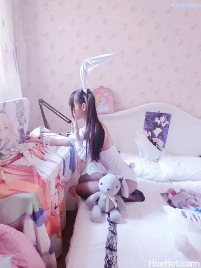 [双马尾少女赛高酱] NO.66 穹妹兔女郎 Kasugano Sora Bunny nude cosplay leaked 445415