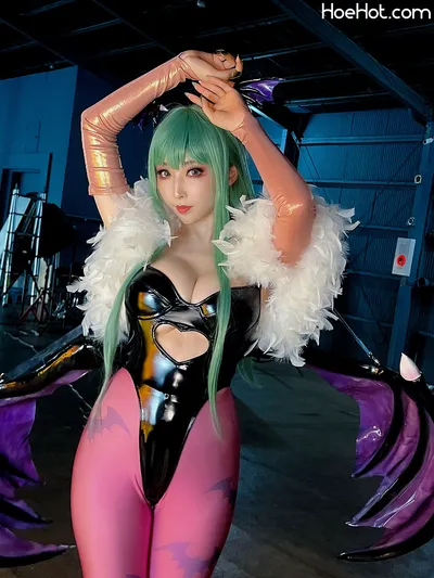 Momoiro Reku - Morrigan nude cosplay leaked 301655