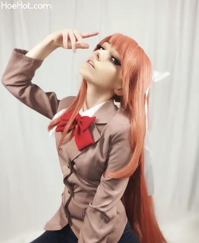 KQ-Kawaii Queentsun - Monika nude cosplay leaked 122631