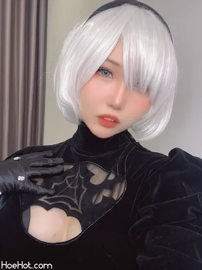 Peachuu - 2B nude cosplay leaked 30493