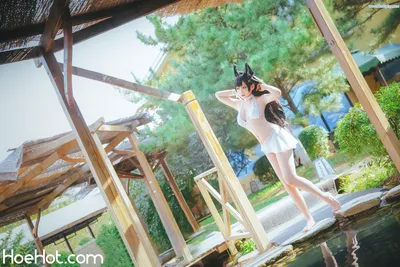 [恩田直幸] Atago White Bikini nude cosplay leaked 437514