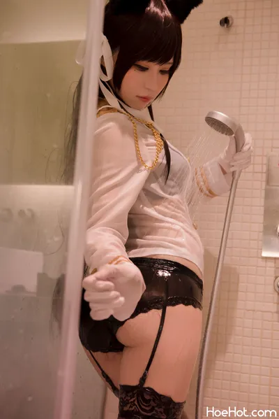 Shiraga Yanko - Atago nude cosplay leaked 435079