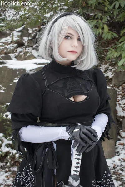 Daisydeer - 2B nude cosplay leaked 280346