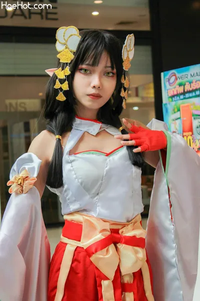 Arena of Valor Cosplay Fox Shrine Maiden Tel&#039;Annas nude cosplay leaked 217252