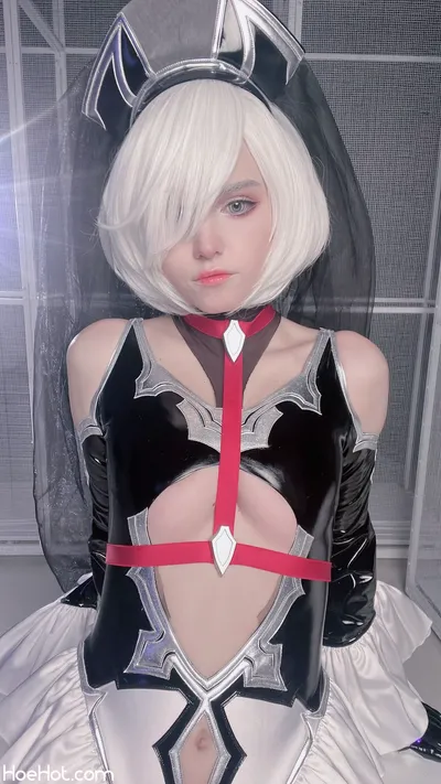 Shirogane - 2B Bride nude cosplay leaked 455211