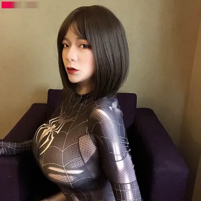 奶兔biubiu - 蜘蛛侠妹妹 nude cosplay leaked 8421