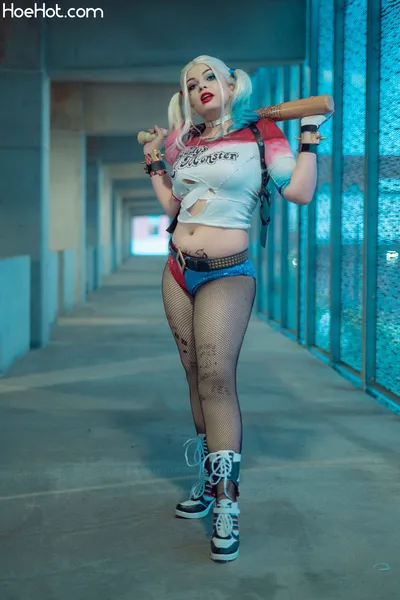 OkiCospi - Harley Quinn nude cosplay leaked 559046