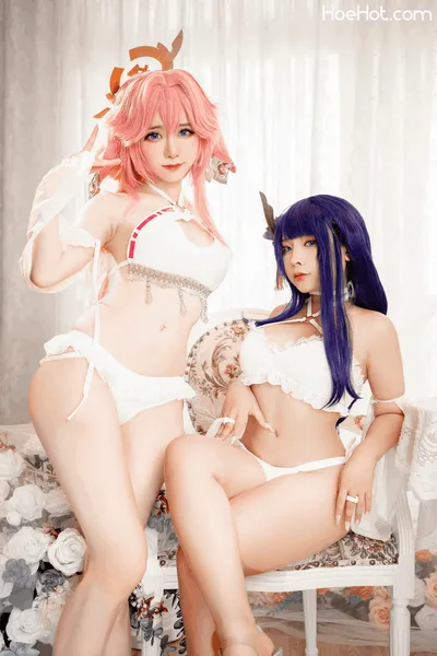 Sayo momo x Sally Dorasnow –  Raiden Yae nude cosplay leaked 218461