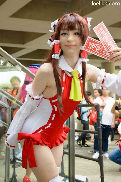 Keekihime - Reimu nude cosplay leaked 270107