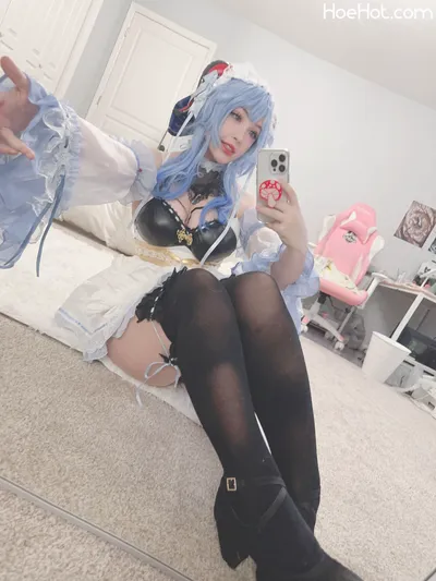 Junkenstein - Ganyu Maid nude cosplay leaked 234874