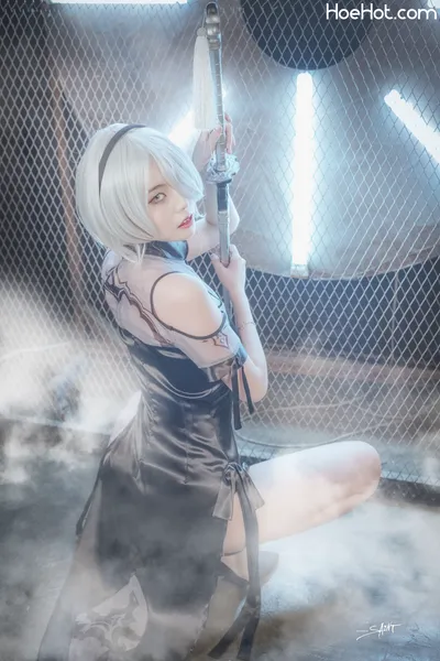 Yuna (유나) - 2b nude cosplay leaked 341904