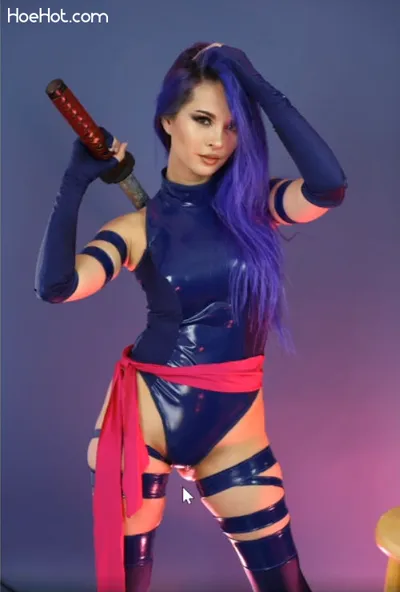 HendoArt - Psylocke nude cosplay leaked 608816