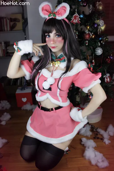 Himeecosplay - Kizuna Ai Christmas nude cosplay leaked 462798