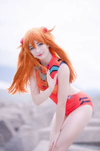 Keekihime - Asuka swimsuit nude cosplay leaked 266054