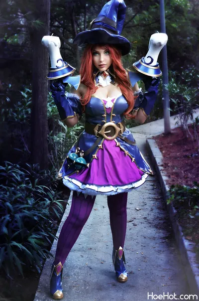 Shermie - Bewitching Miss Fortune nude cosplay leaked 482563