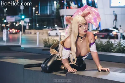 Ahriuwu - KDA Ahri nude cosplay leaked 466190