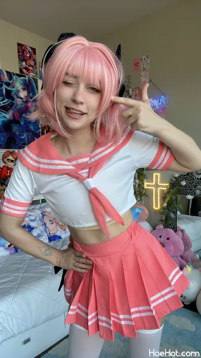 Indigo White - Astolfo nude cosplay leaked 219071