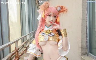 阿包也是兔娘 NO.14 玉藻の前 Tamamo no Mae nude cosplay leaked 501631