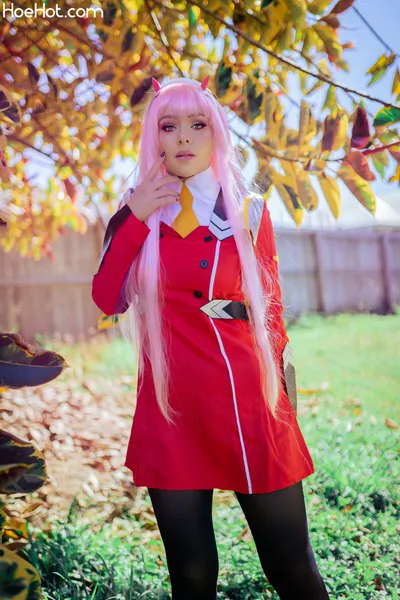 Amy Thunderbolt - Zero Two nude cosplay leaked 629113