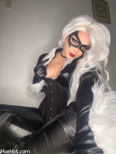 Natylikespizza - Black Cat nude cosplay leaked 272170