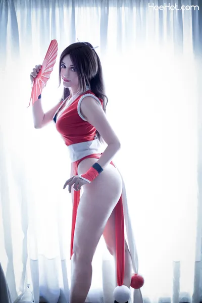 Sophie Valentine - Mai Shiranui nude cosplay leaked 248564