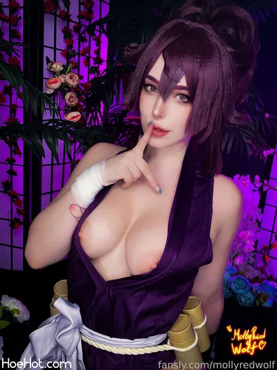 mollyredwolf Yuzuriha nude cosplay leaked 152475