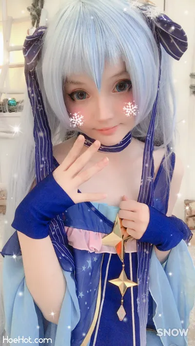 Rocksy Light - Snow Miku nude cosplay leaked 158674