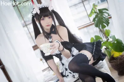 [阿包也是兔娘] NO.48 1月舰长 能代女仆 Azur Lane Noshiro Maid nude cosplay leaked 447862